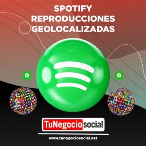 Comprar reproducciones geolocalizadas para Spotify